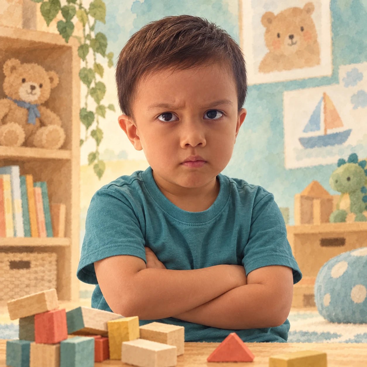 Teo’s imagined angry scene