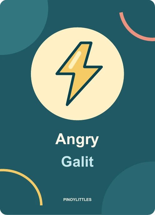 Angry reverse with matching icon and bilingual labels