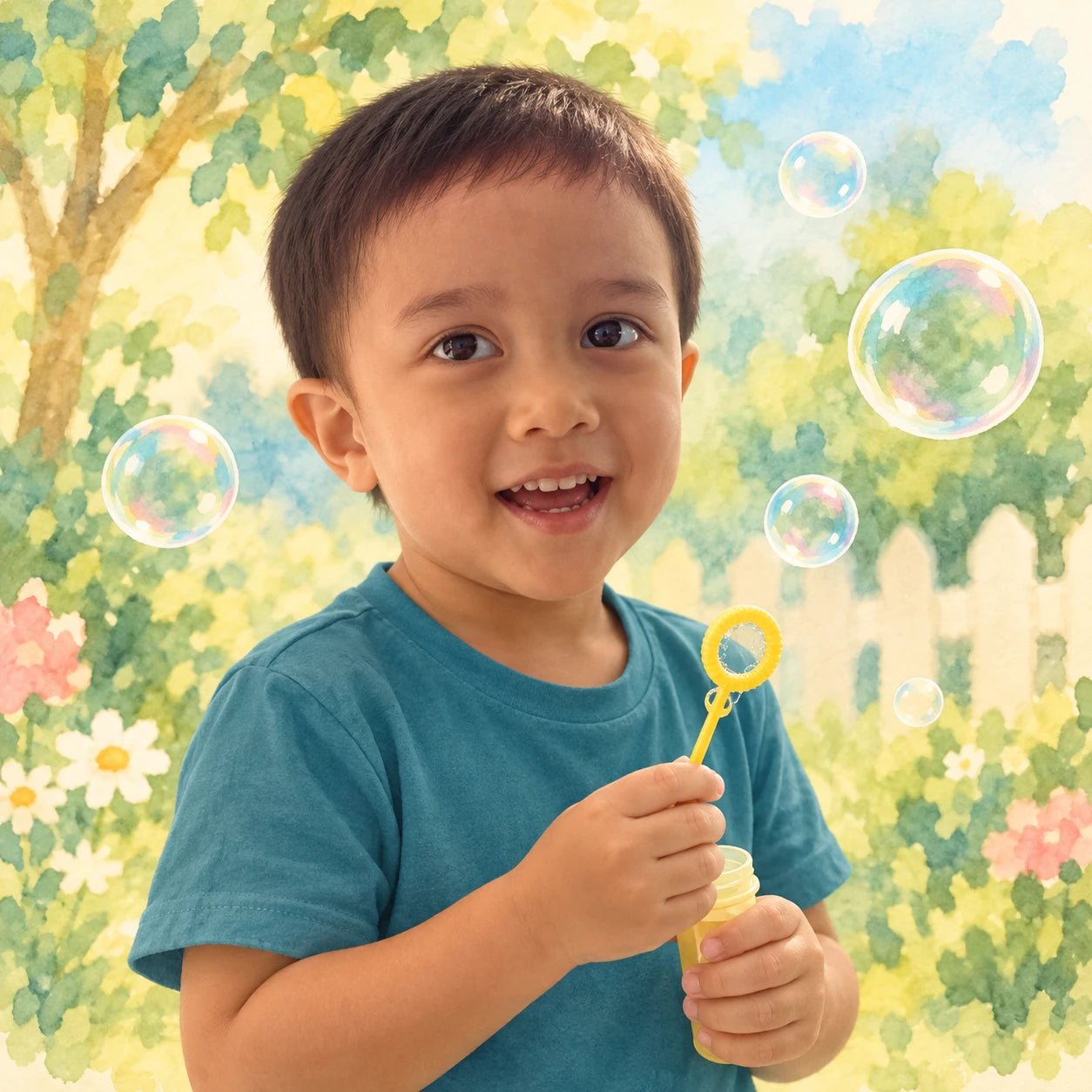 Teo’s imagined happy scene